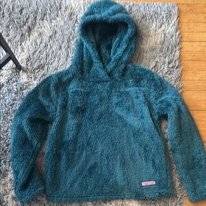Cozy Kids' Teal Fleece Hoodie